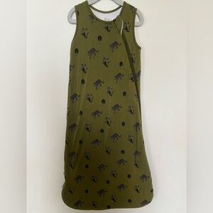 Kyte BABY Olive Sleep Sack with Animal Design